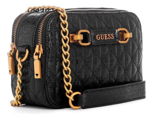 Cartera Guess Mujer Aveta Camera Bag Negro-1