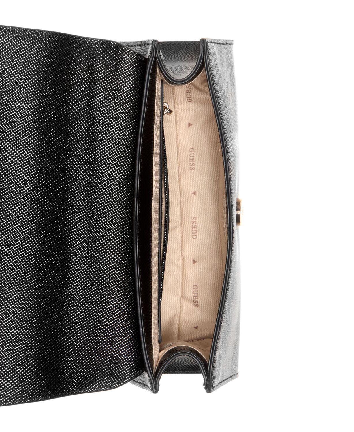 Cartera Patsie Handle Flap Negro-3