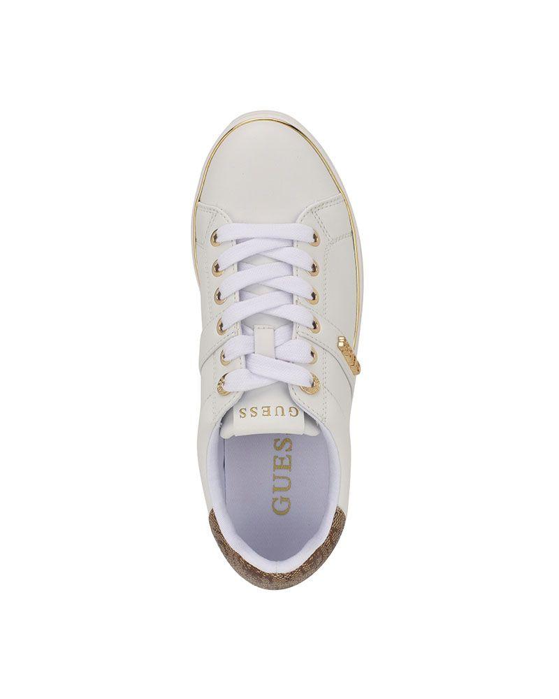Zapatillas Guess Mujer Footwear Gwbritz Blanco-4