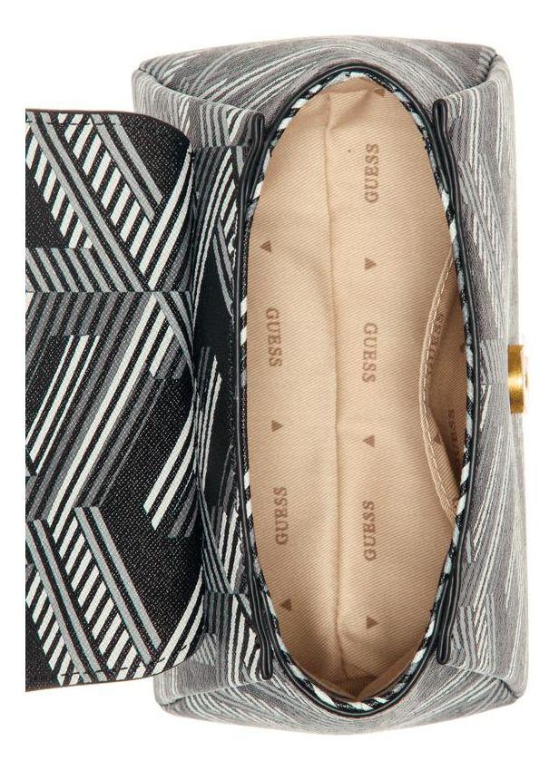 Mini Cartera Guess Mujer Montreal Mini Crossbody Flap Negro-3