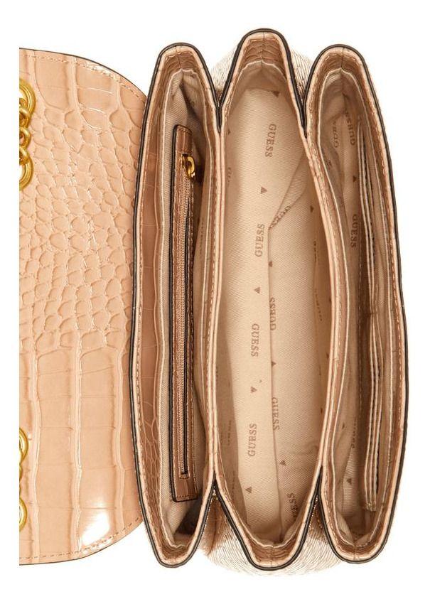Cartera Guess Mujer Montreal Cnvrtble Xbody Flap Café-3