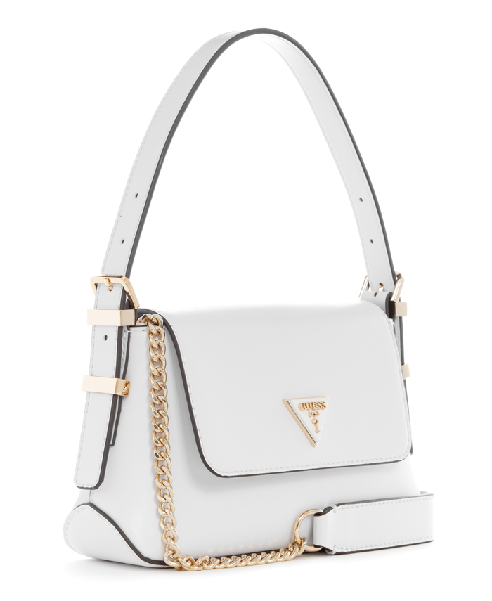 Mini Cartera Guess Mujer Desideria Mini Flap Shldr Bg Blanco-1