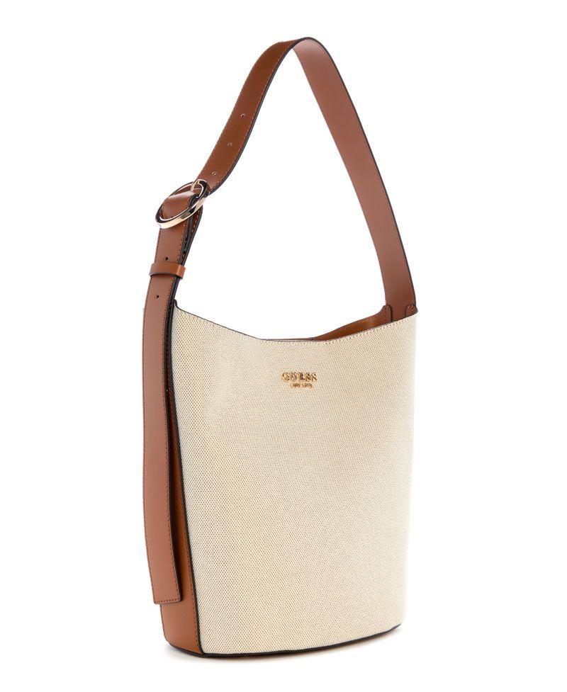 Cartera Nicolette Lrg Bucket Shldr Bag Cafe/Beige-1