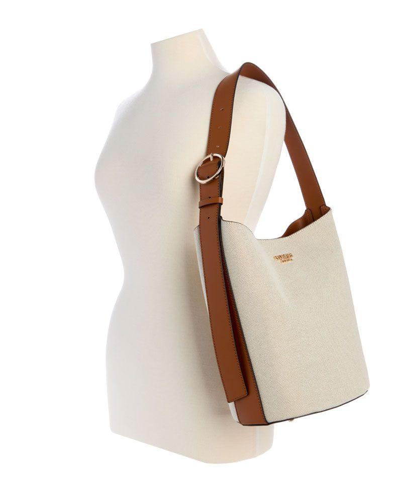 Cartera Nicolette Lrg Bucket Shldr Bag Cafe/Beige-4