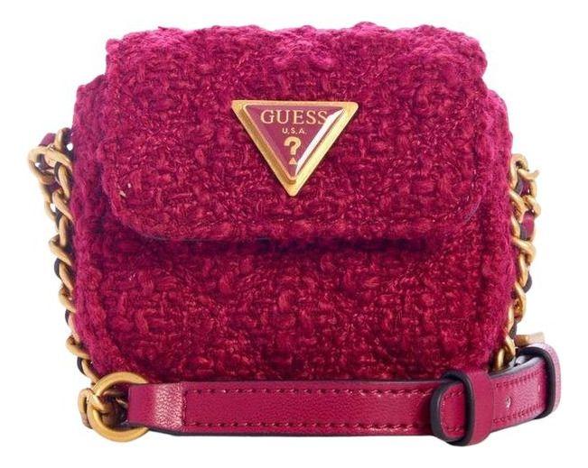 Mini Cartera Guess Mujer Giully Micro Mini Rosado-0