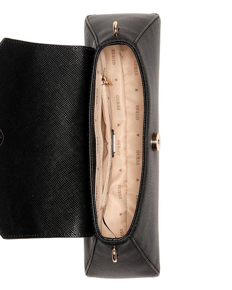 Cartera Bolena Flap Shoulder Bag Negro-3