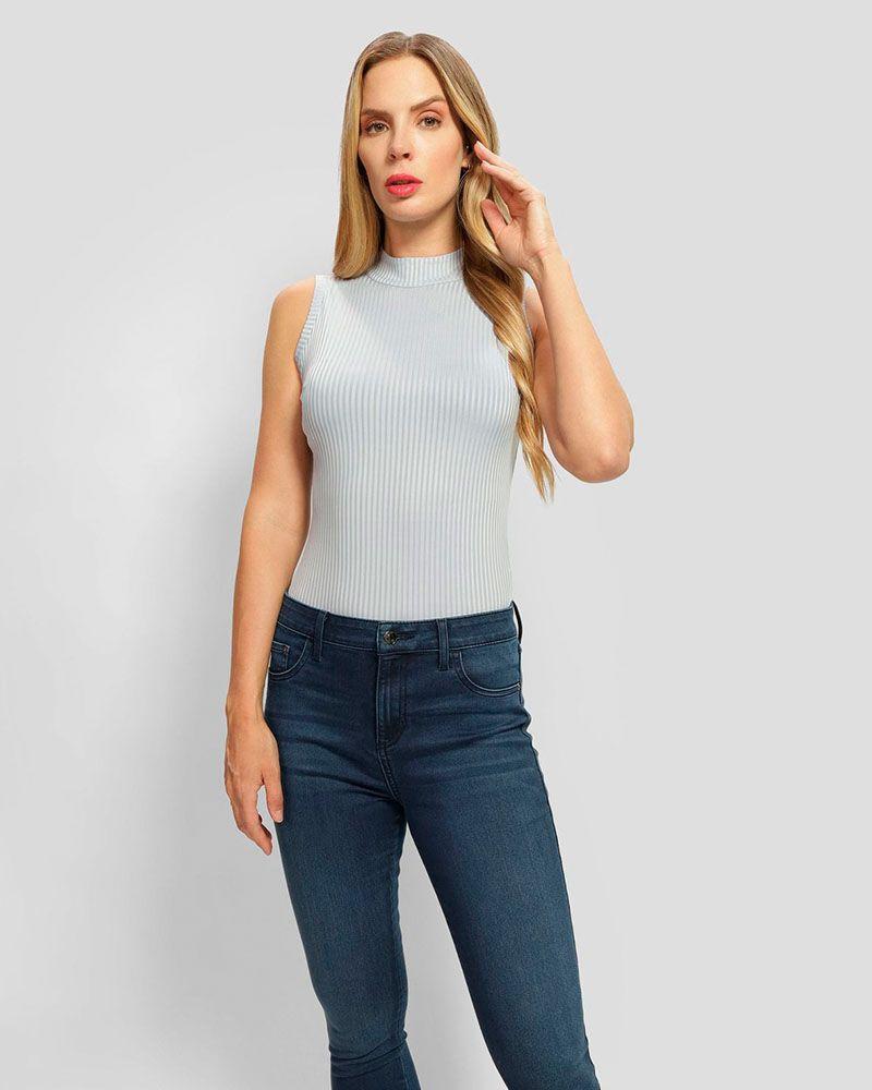 Polera Eve Sl Tn Rib Top-0