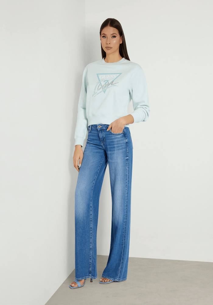 Jeans Guess Mujer Sexy Palazzo Denim-1