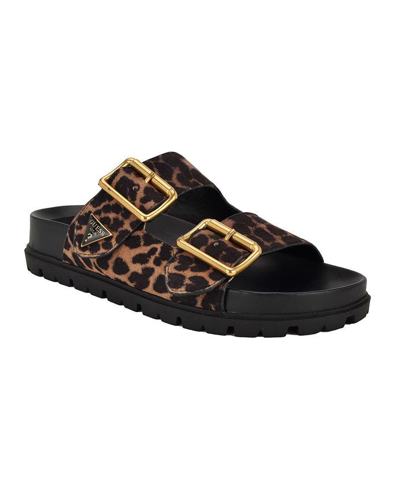 Sandalias Guess Mujer Footwear Gwfasten Café-0