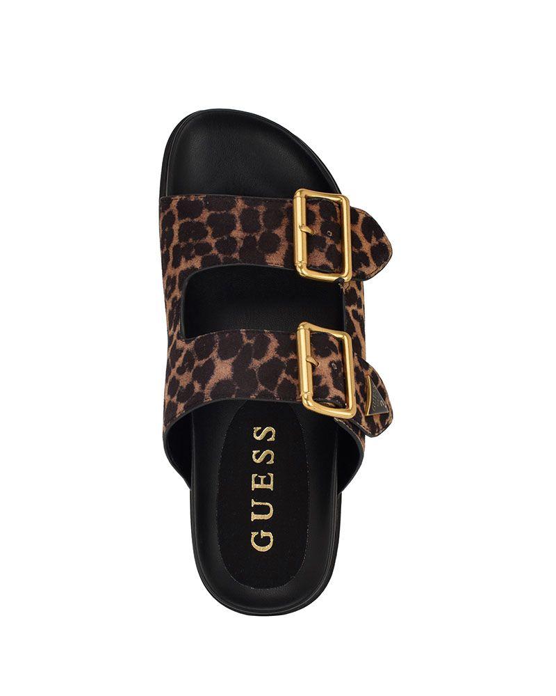 Sandalias Guess Mujer Footwear Gwfasten Café-4