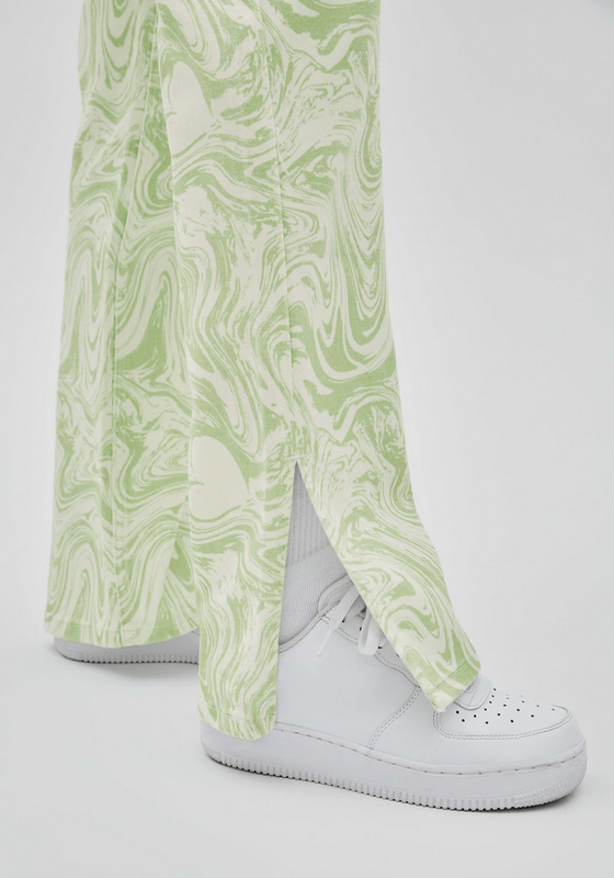 Jeans Guess Mujer Go J Balvin Aop Slit Verde-3