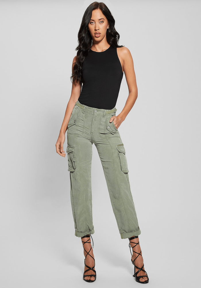 Polera Guess Mujer Slmora Cut Out Back Top Negro-1