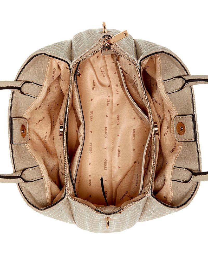 Cartera Nadira Girlfriend Satchel Marrón-3