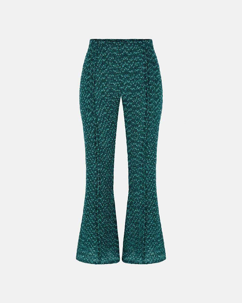 Pantalon Guess Mujer Naleny Pleated Pant Verde-5