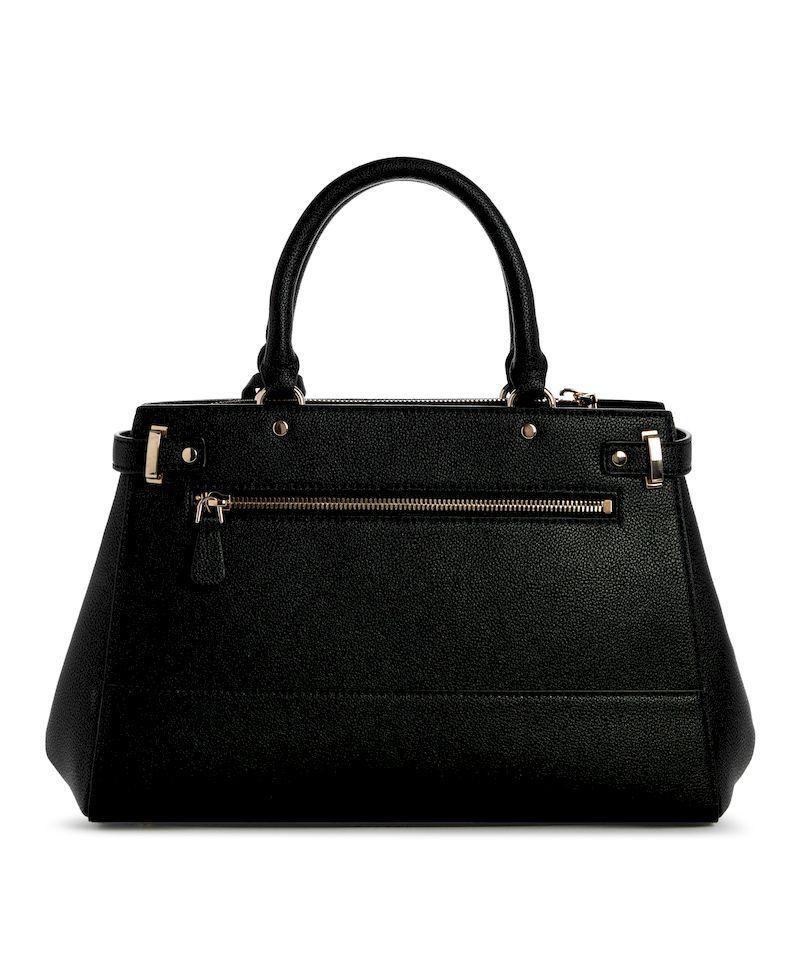 Cartera Guess Mujer Silvye Luxury Satchel Negro-2