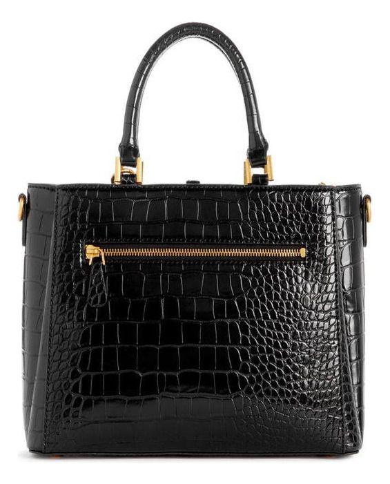 Cartera Guess Mujer James Girlfriend Satchel Negro-2