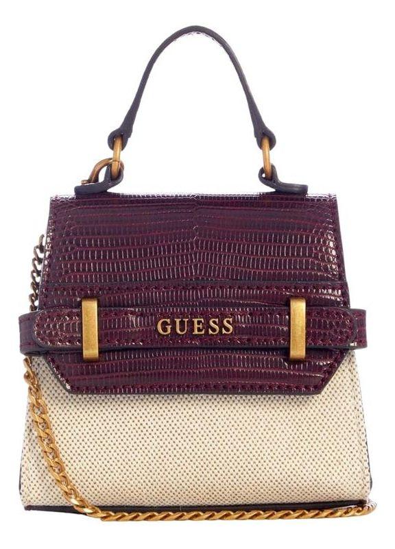 Mini Cartera Guess Mujer Sestri Micro Mini Negro.-0