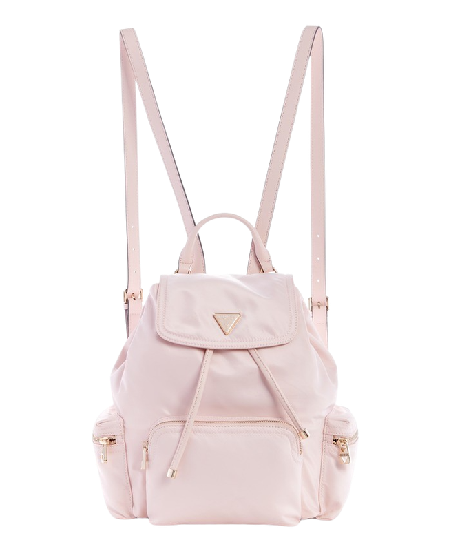 Mochila Guess Mujer Eco Gemma Backpack Rosado-0