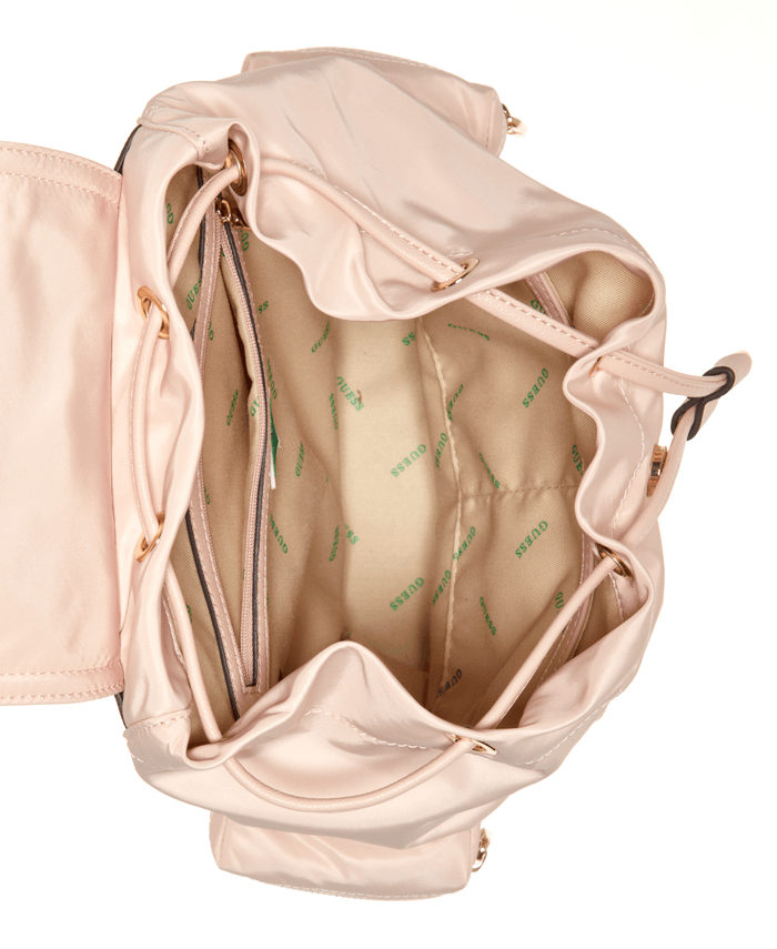 Mochila Guess Mujer Eco Gemma Backpack Rosado-3