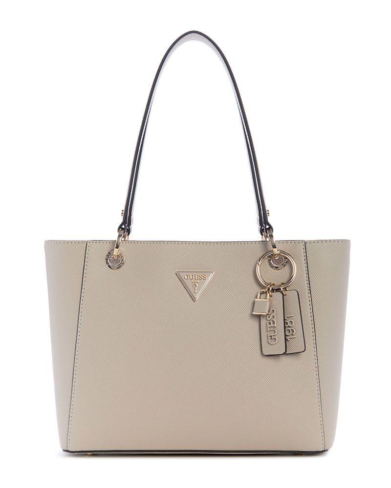 Cartera Guess Mujer Noelle Ii Small Tote Gris-0