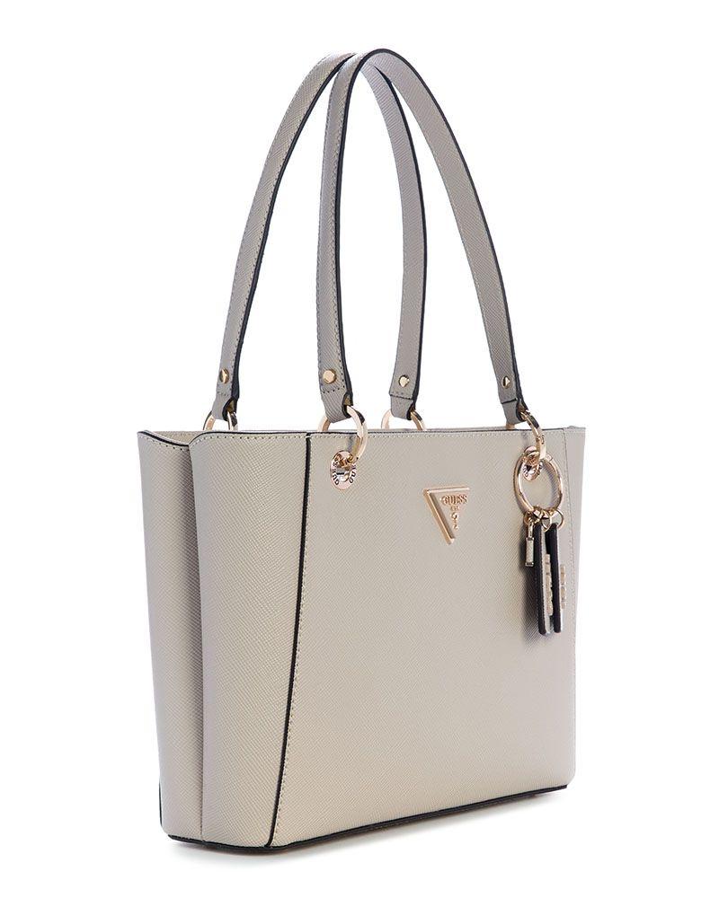 Cartera Guess Mujer Noelle Ii Small Tote Gris-1