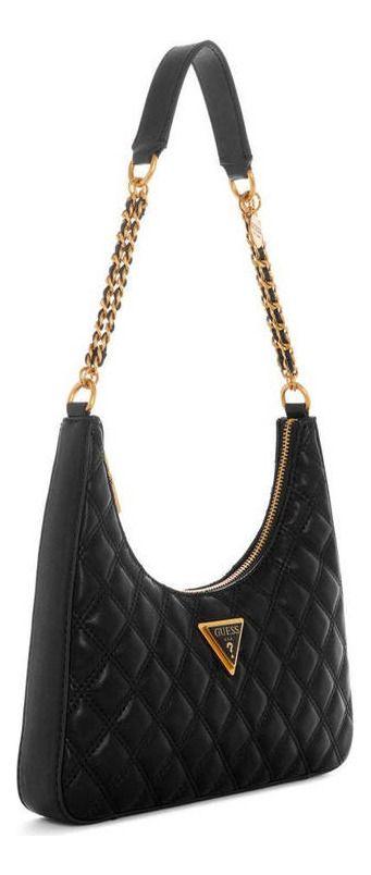 Cartera Guess Mujer Giully Top Zip Shoulder Bag Negro-1