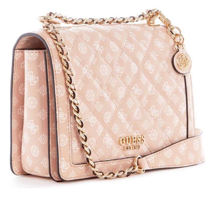 Cartera Guess Mujer Abey Convertible Xbody Flap Rosado-1