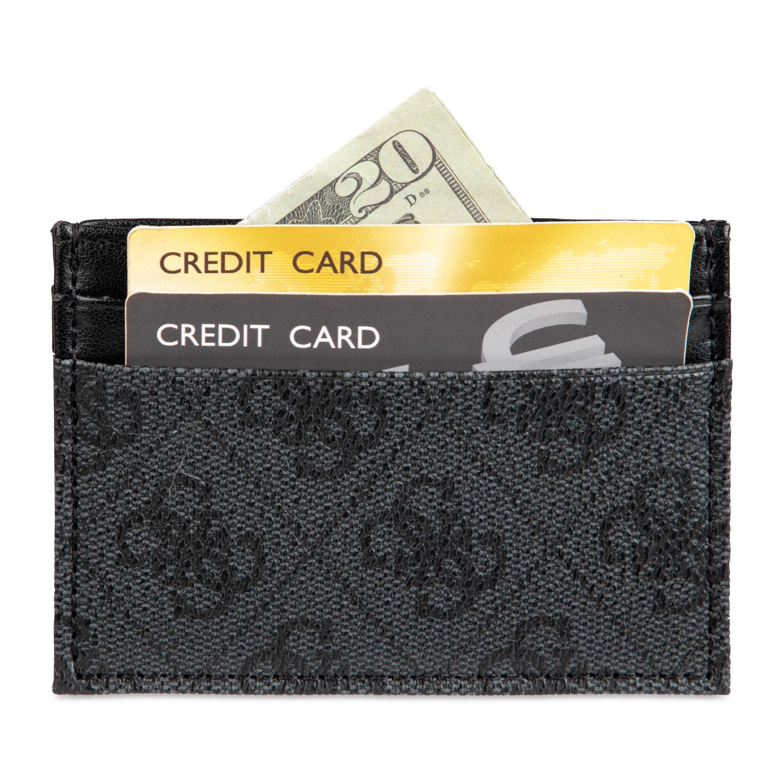 Billetera Fabio Slimfold + Card Case Negro-3
