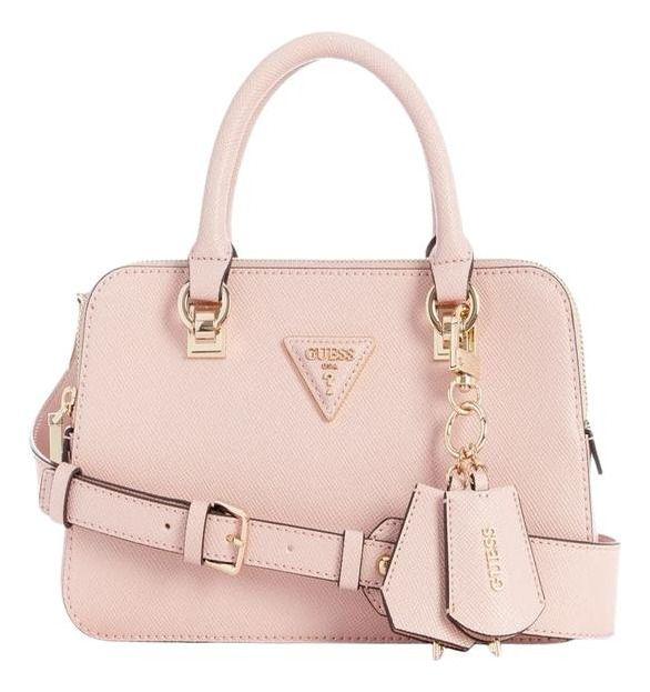 Cartera Guess Mujer Brynlee Small Status Satchel Crema-0