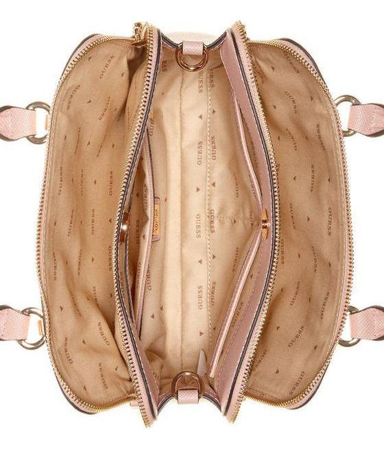 Cartera Guess Mujer Brynlee Small Status Satchel Crema-3