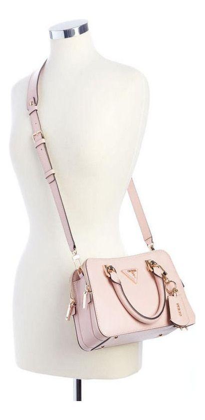 Cartera Guess Mujer Brynlee Small Status Satchel Crema-4