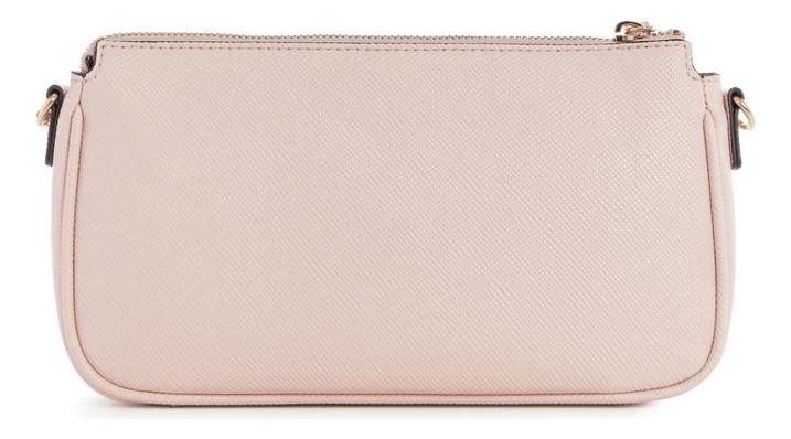 Cartera Guess Mujer Noelle Dbl Pouch Crossbody Crema.-2