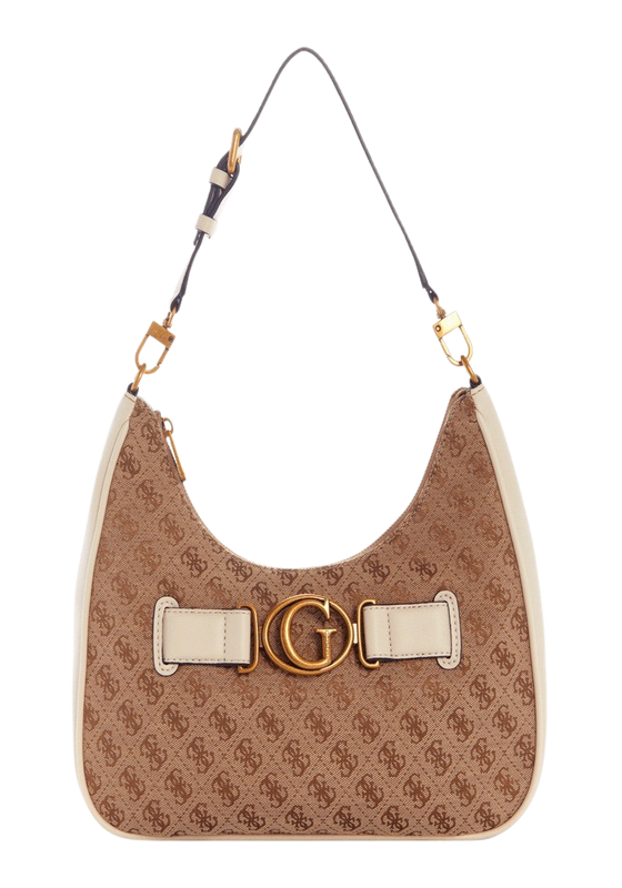 Cartera Guess Mujer Aviana Hobo Crema Crema-0