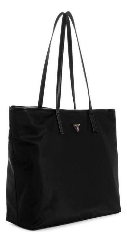 Cartera Guess Mujer Power Play Large Tech Tote Negro.-1
