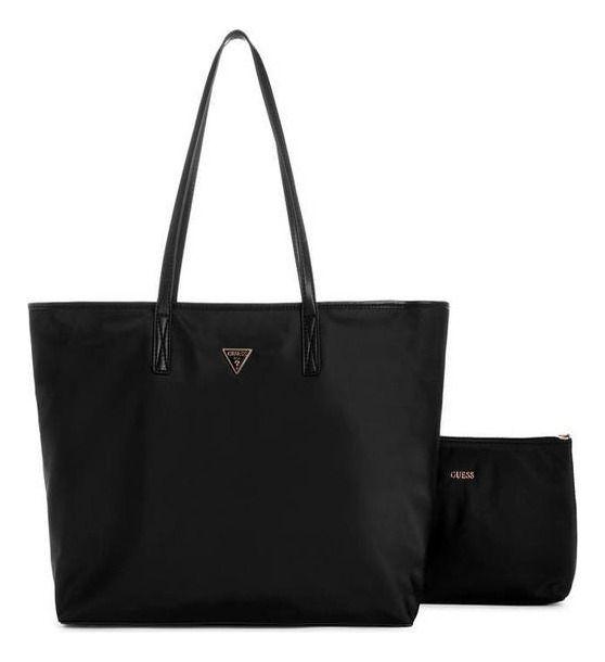 Cartera Guess Mujer Power Play Large Tech Tote Negro.-4