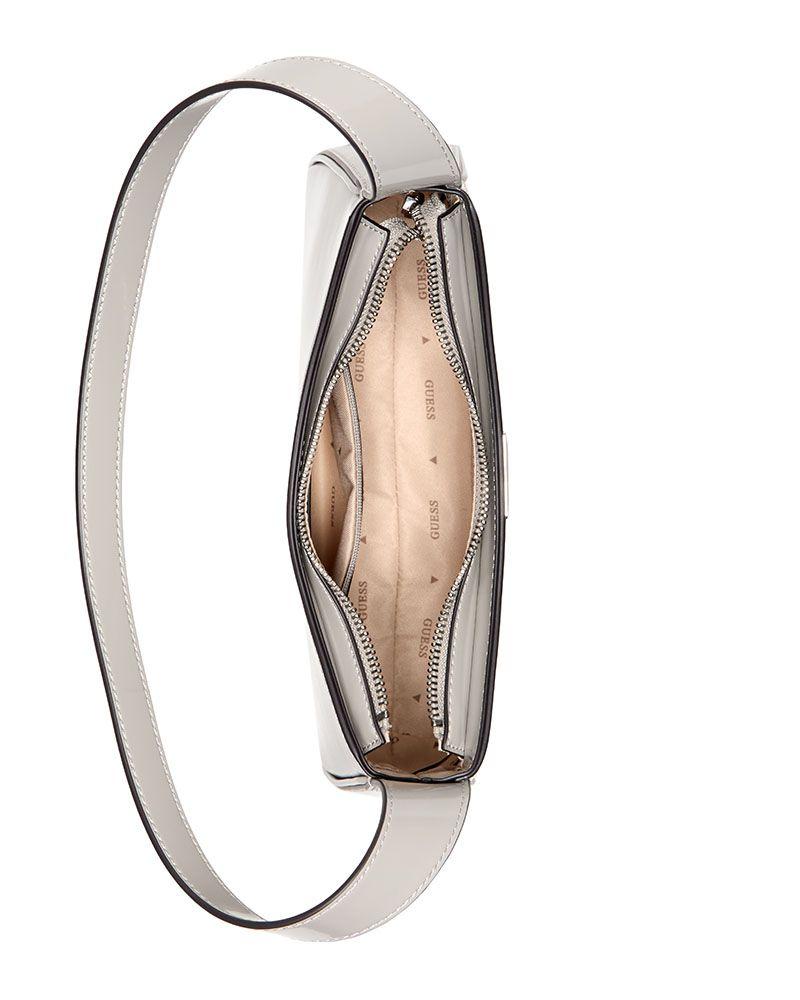 Cartera Guess Mujer Arnela Zip Shoulder Bag Gris-2