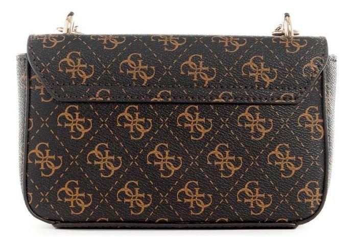 Mini Cartera Guess Mujer Didi Mini Crossbody Flap Café-3