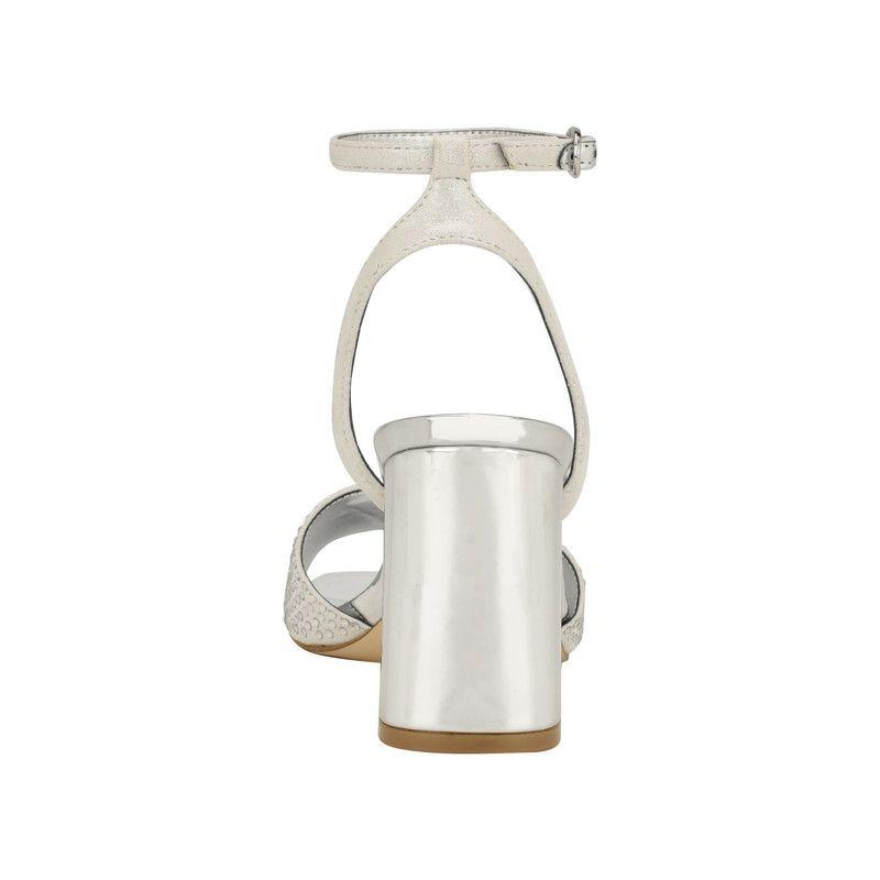 Sandalias Guess Mujer Footwear Gwgelya Plateado-2