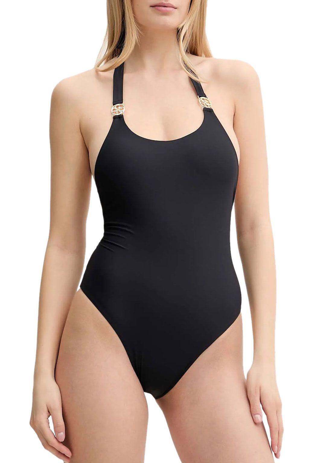 Traje de Baño Guess Mujer One Piece Negro-2