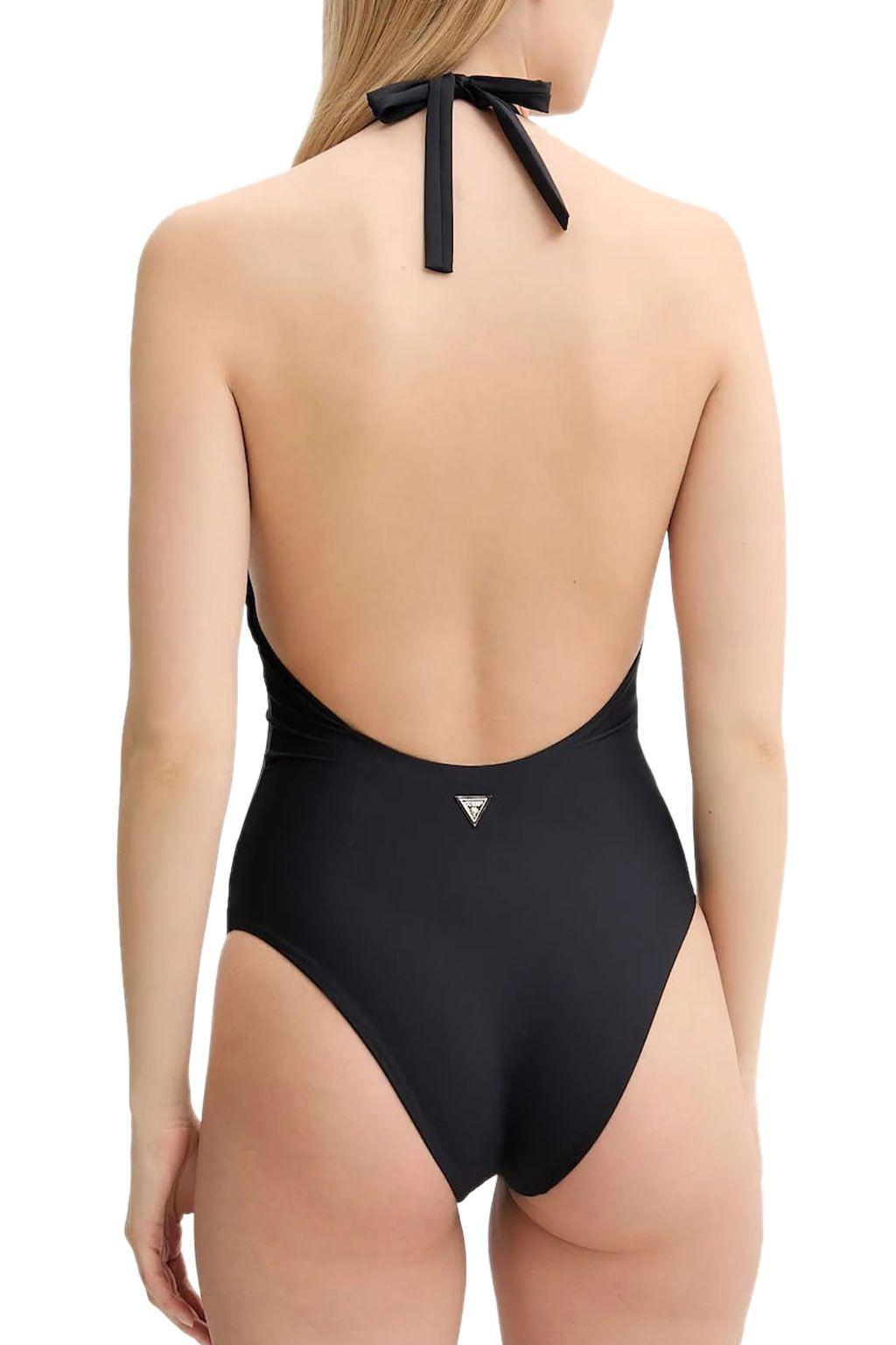 Traje de Baño Guess Mujer One Piece Negro-4