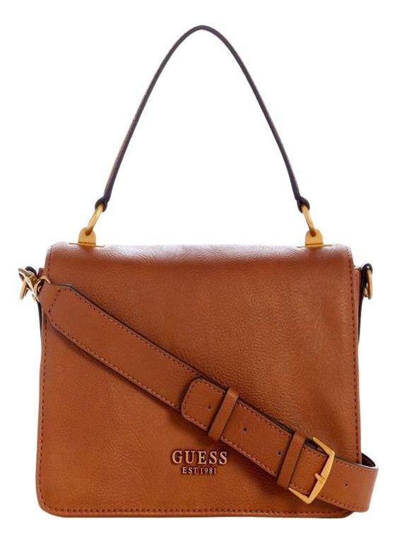 Cartera Guess Mujer Arja Top Handle Flap Café-0