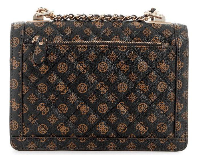 Cartera Guess Mujer Abey Convertible Xbody Flap Café-2