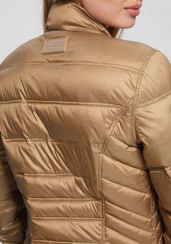 Chaqueta Guess Mujer Joy Reversible Jacket Beige-2
