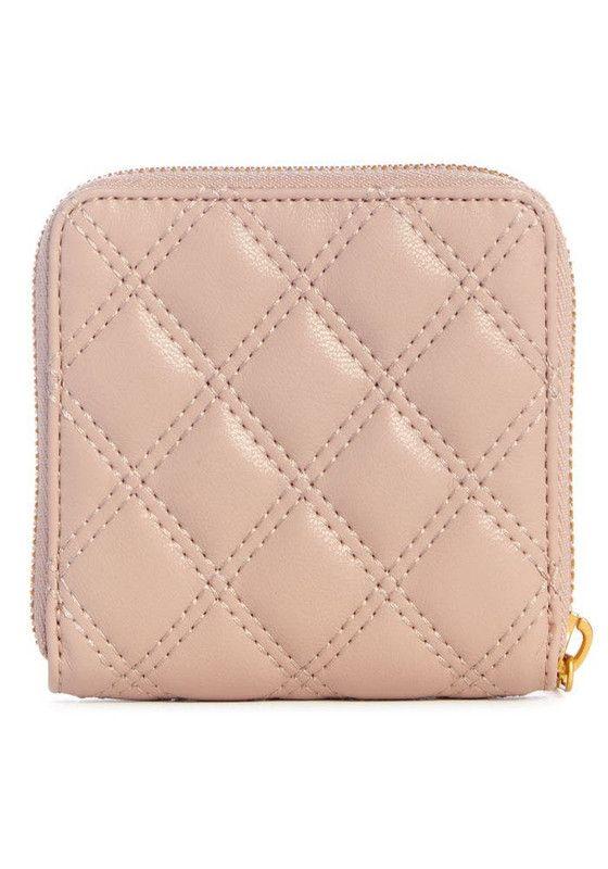 Billetera Guess Mujer Giully Slg Small Zip Around Crema-1