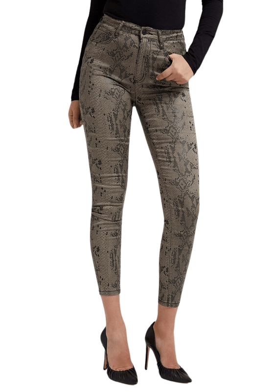 Jeans Guess Mujer High Rise Skinny Snake Skin Multicolor-0