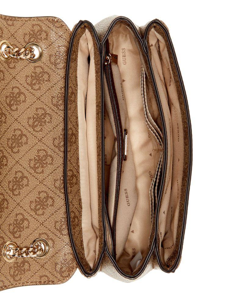 Cartera Noelle Ii Cnvrtble Xbody Flap Café Marrón-3