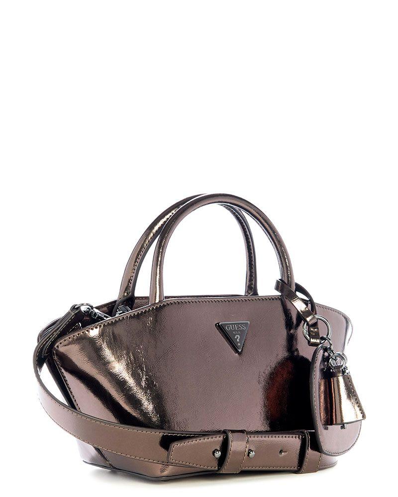 Cartera Bolena Mini Satchel Gris-2