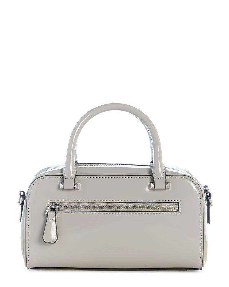 Mini Cartera Guess Mujer Arnela Mini Satchel Gris-2