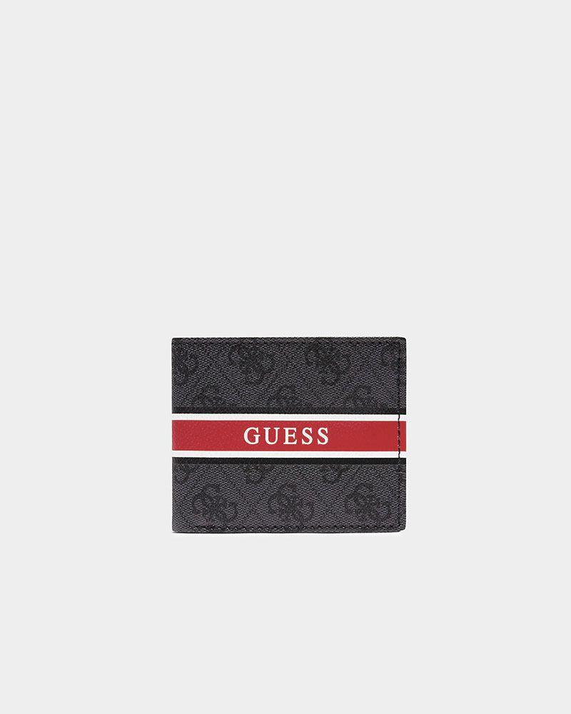 Billetera Guess Hombre Dinate Passcase Negro-0