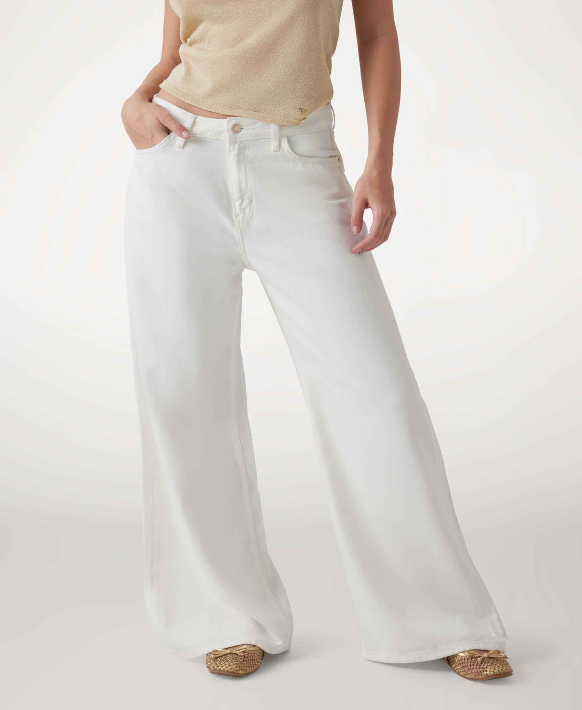 Pantalon Bellflower Blanco-0